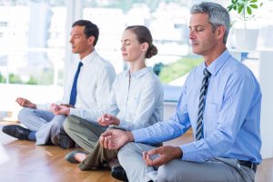 yoga at work